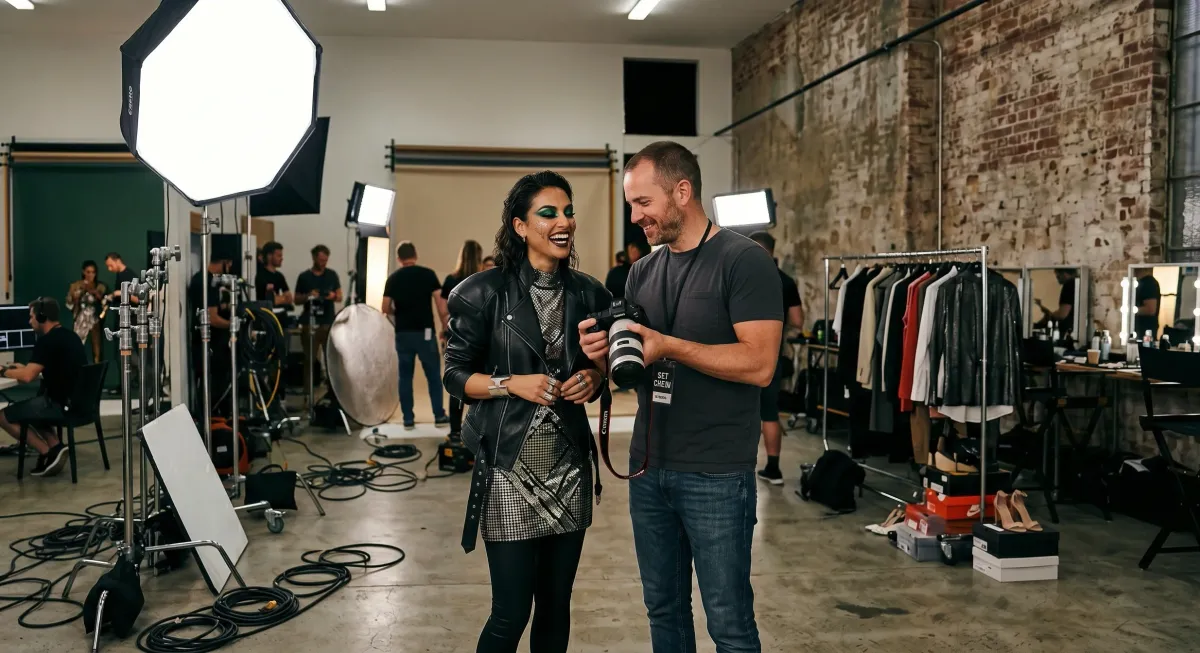 Working with Models on Set: A Photographer's Guide