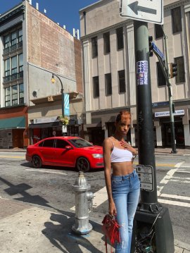 Fashion Model Atlanta | Ajanee J - Slim Blonde 
