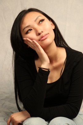 Asian Model Sacramento | Lindsey V - Petite Black 