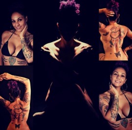 Tattoo Model Miami | Christina M - Average Brunette 