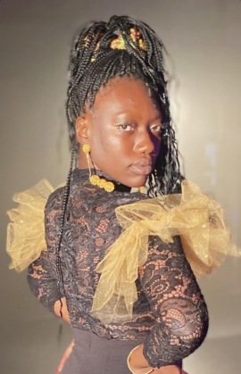 Amateur Model New Orleans | Ndeye Khady B - Slim Black 