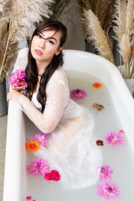 Asian Model Portland | Lily Y - Athletic Black 