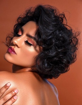 Female Model Washington | Zeinab B - Slim Black 