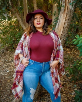 Plus Size Model Los Angeles | Nathalie N - Curvy Brunette 