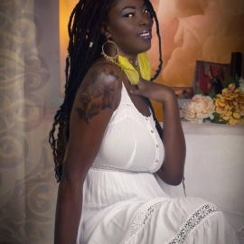 Ebony Model Jacksonville | Seana W - Slim Black 