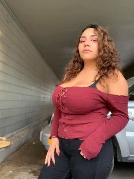 Lingerie Model Houston | Ana A - Curvy Brunette 