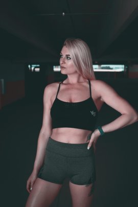 Blonde Fitness Model