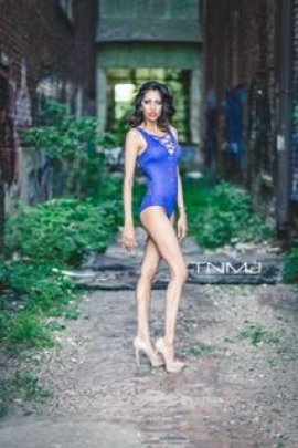 Slim Brunette