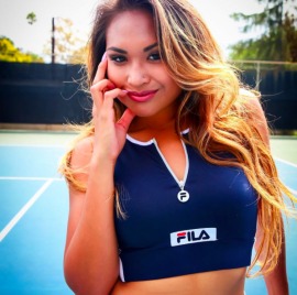 Instagram Model Los Angeles Athletic Brunette