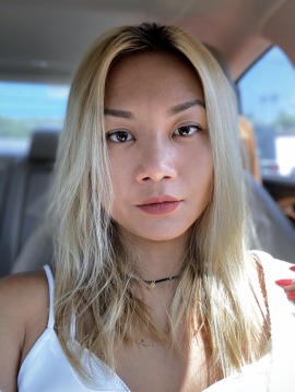 Asian Model Los Angeles Average Blonde