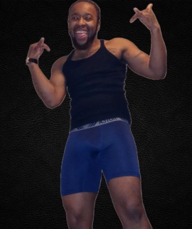 Male Model New York Athletic Black