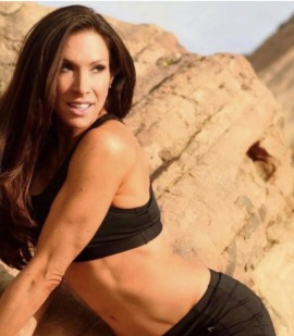 Fitness Model Los Angeles Athletic Brunette