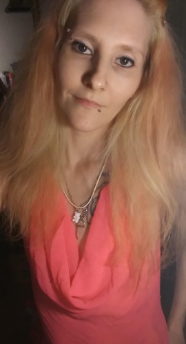 Blonde Clothing Model