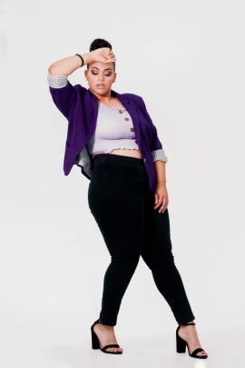 Plus Size Model Phoenix Curvy Black