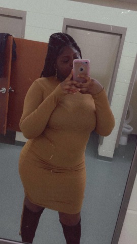 Amateur Model Atlanta Curvy Black