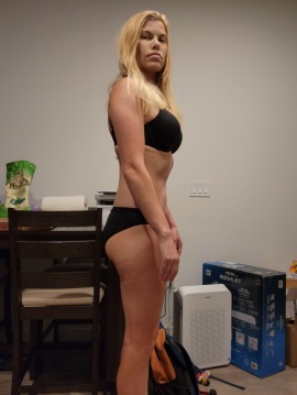 Blonde Bikini Model