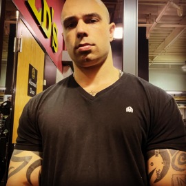 Fitness Model Baltimore Muscular Black