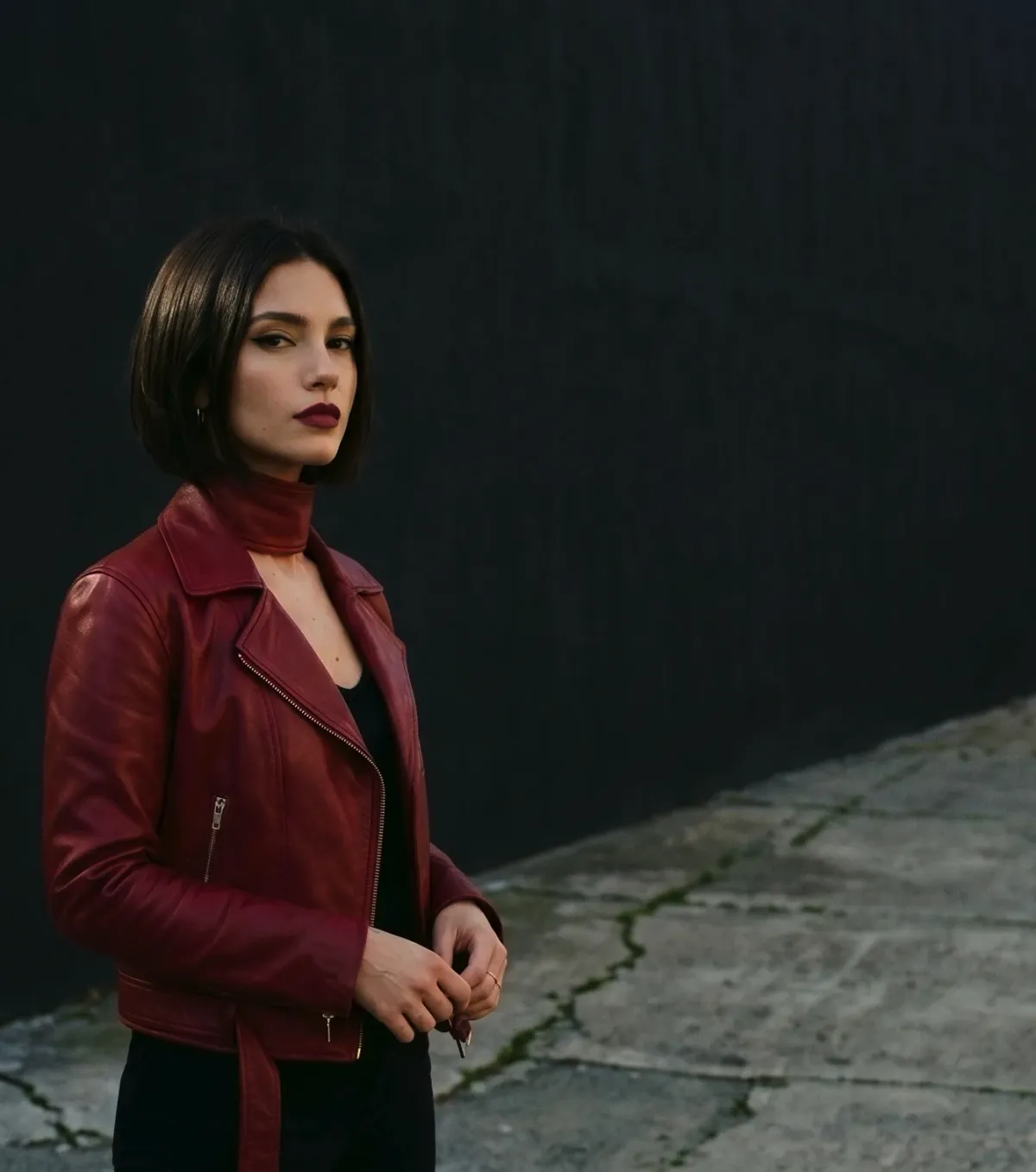 Leather Models for hire on BookModels